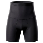 Flat lay of the UNDR full-leg compression base layer in black on a dark background