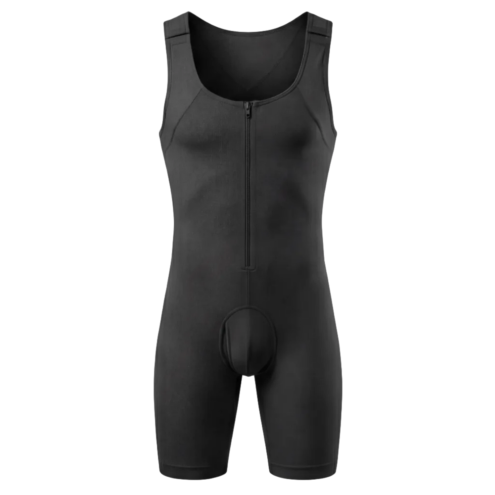 UNDR Men's Extended Lower Compression Layer folded on a neutral background