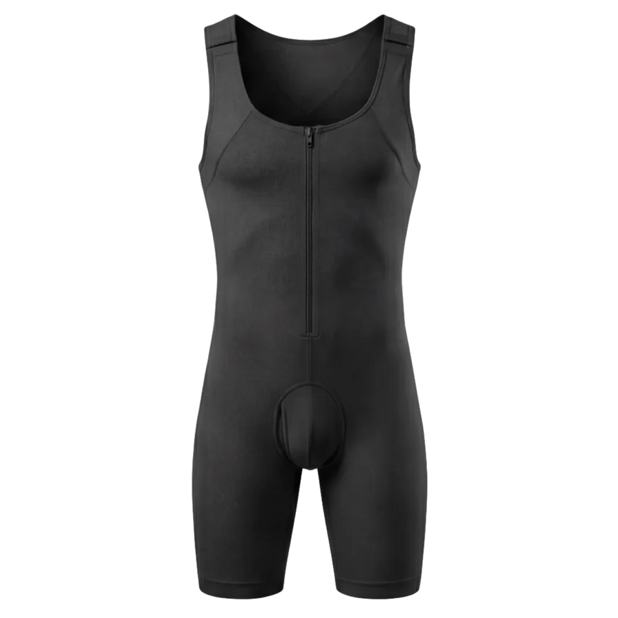 UNDR Men's Extended Lower Compression Layer folded on a neutral background