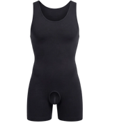 UNDR Full Compression Body in black, flat lay