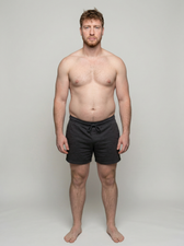 Lower detail of the UNDR Full Compression Body in black